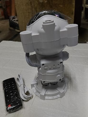 Проектор-ночник «Astronaut Star Light» с колонкой и пультом ДУ - — 3