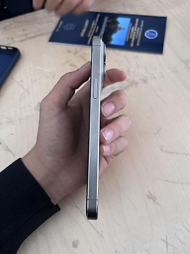 iphone 11 pro max бу: IPhone 15 Pro Max, Б/у, 256 ГБ, Natural Titanium, Защитное стекло, Чехол, Зарядное устройство, 80 % — 3