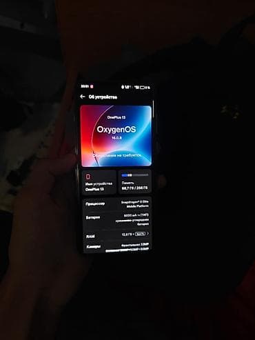 OnePlus 13, Колдонулган, 256 ГБ, түсү - Көк, 1 SIM, 2 SIM, eSIM — 2