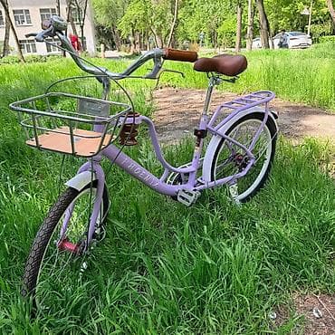 Детский мир: Детский велосипед, 2-колесный, 9 - 13 лет, Для девочки, Б/у — 3