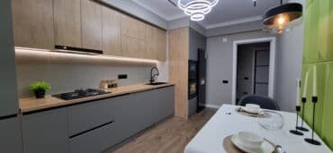 квартиры на ночь бишкек: 1 бөлмө, Жаздык, жууркан-төшөк каптары, Алдын ала ээлөө, Тиричилик техникасы — 9