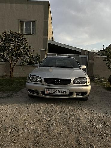 40 кузов: Toyota Corolla: 2000 г., 1.3 л, Механика, Бензин, Седан — 6