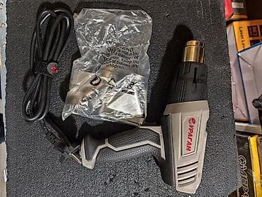 паяльный фен: Строительный фен Ураган (тепловая пушка/фен для горячего воздуха) — 1