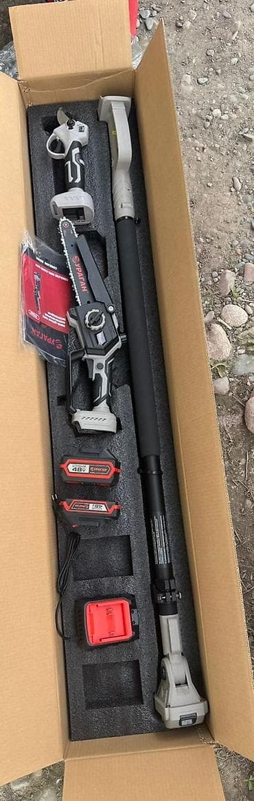 спилы: Аккумуляторный садовый комплект УРАГАН 48V Назначение: - Обрезка и — 2