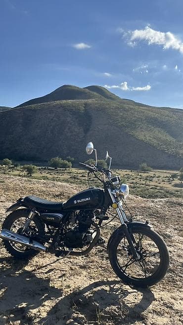 Транспорт: Мотоцикл Suzuki GN125 Обьем двигателя:125 кубов 16 лошадиных сил — 4