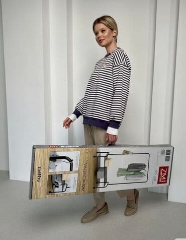 напольные: Вешалка гордеробная Валенсия 32М с двумя полками на колёсах Вешалка — 19