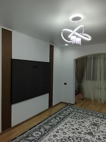 1 комната, 43 м², Киргизия 1 106 серия улучшенная, 5 этаж, Евроремонт — 1