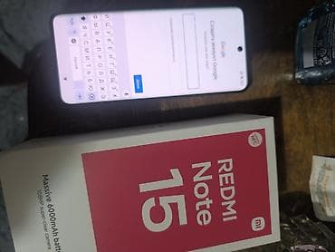 Смартфон Xiaomi Redmi Note 15 с поддержкой NFC. На коробке указаны at lalafo.kg Смартфон Xiaomi Redmi Note 15 с поддержкой NFC. На коробке указаны