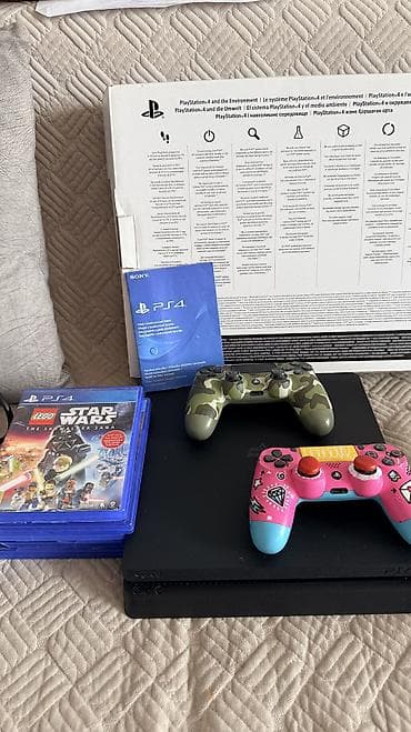 ps4 slim прошитая: Игровая консоль Sony PlayStation 4 Slim (черная) Модель: Уменьшенная — 3