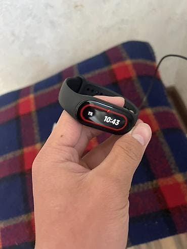 Фитнес-браслет Xiaomi Smart Band 7 (черный) - Экран: крупный AMOLED at lalafo.kg Фитнес-браслет Xiaomi Smart Band 7 (черный) - Экран: крупный AMOLED