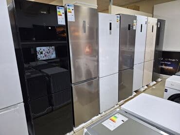 холодильни: Холодильник LG, Новый, Двухкамерный, Total no frost, 90 * 210 * 70, С рассрочкой — 3