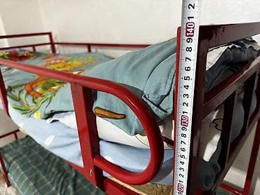 двухъярусные кроват бу: Двухъярусная металлическая кровать б/у в хорошем состоянии - — 3