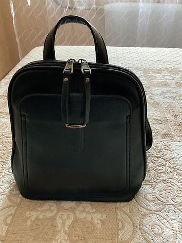 Сумкалар: Рюкзак, Материалы: Эко булгаары, Унисекс, Колдонулган — 4