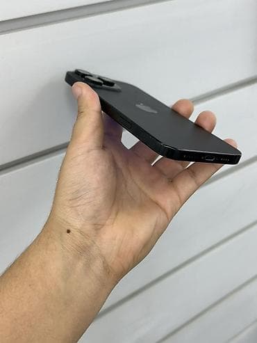 16 про бу: IPhone 16 Pro Max, Б/у, 256 ГБ, Black Titanium, Кабель, 90 % — 2
