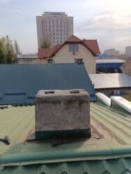 отопительные газовые котлы: Монтаж дымоходов на крыше и через дом Услуги по дымоходам для частных — 12