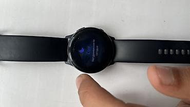 pixel 3: Смарт-часы с круглым сенсорным экраном и черным силиконовым ремешком — 6