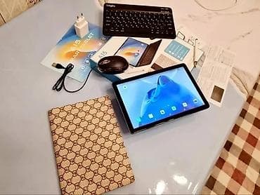 Компьютеры, ноутбуки и планшеты: Планшет, Samsung, память 512 ГБ, 10" - 11", 4G (LTE), Б/у, Классический цвет - Голубой — 7