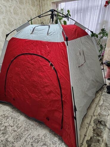 купить прикормочный кораблик для рыбалки: Зимняя быстровозводимая палатка-куб для рыбалки/туризма утеплённая — 6