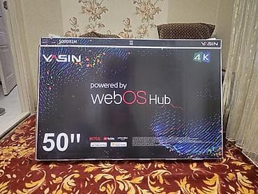 один: ​Новый 4K Смарт-ТВ Yasin 50" (webOS Hub) — В коробке! ​Описание — 2