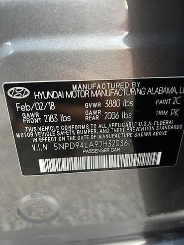 rd 1: Hyundai Elantra: 2018 г., 1.4 л, Вариатор, Бензин, Седан — 10