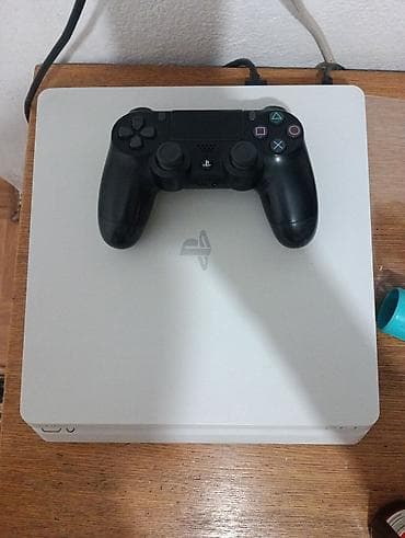 lalafo nintendo switch: ⭐СРОЧНО ПРОДАЮ ПС4⭐ PlayStation 4 Slim (белая консоль) + аксессуары и — 2