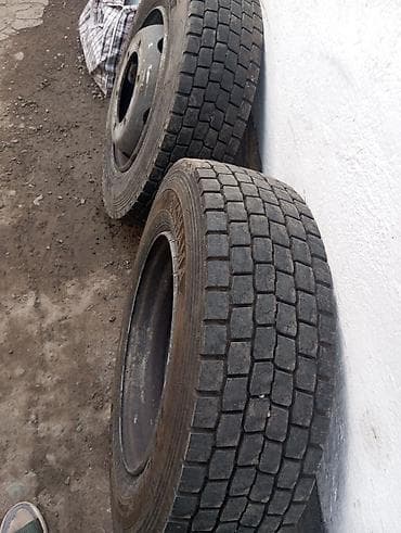 Дөңгөлөктөр монтажда 215 / 75 / R 17.5, Колдонулган, Жуп, А/ч техникасы, Темир, тешиктери - 6 — 5