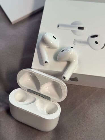 колонки с усилителем: AirPods 4 ЖАНЫ 7 кун кепилдик (текшерип керууге болот) 1200 сом Ош — 3