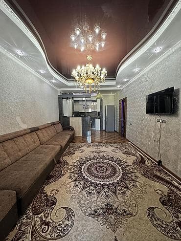 sky: 2 комнаты, 64 м², Элитка, 6 этаж, Евроремонт — 2