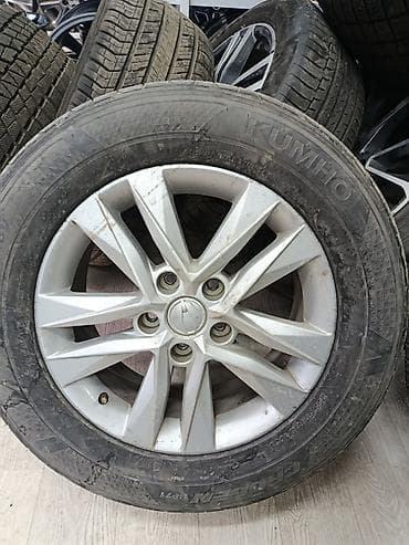 Колеса в сборе 255 / 60 / R 18, Всесезонная, Б/у, 1 шт, Литые, отверстий - 5 at lalafo.kg Колеса в сборе 255 / 60 / R 18, Всесезонная, Б/у, 1 шт, Литые, отверстий - 5
