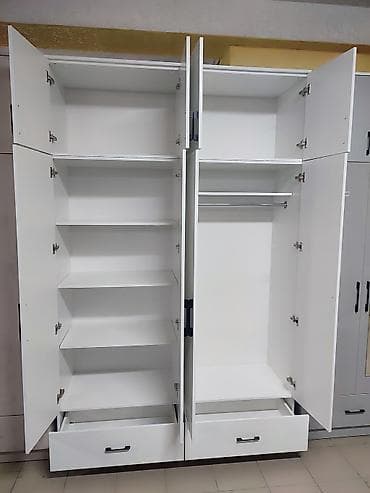 Тепкичтер жана комплекттер: Шифоньерлер, кийидер үчүн шкафтар, Түз, ЛДСП — 2