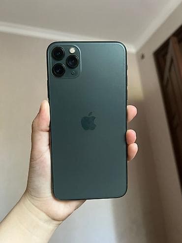 microlab m800: IPhone 11 Pro Max, Б/у, 256 ГБ, Matte Midnight Green, Чехол, Коробка, 84 % — 5