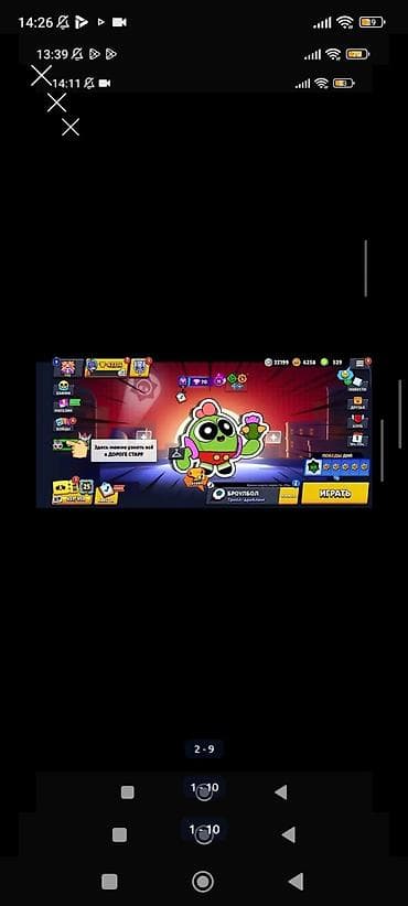 Аккаунт Brawl stars. 529 гемов,22к биплингов. 59/69 бойцов имеют