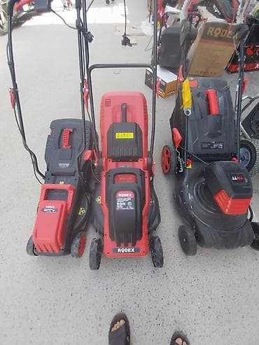 без двиготеля: Газонокосилка RODEX (бензиновая, самоходная) - Мощность двигателя — 2