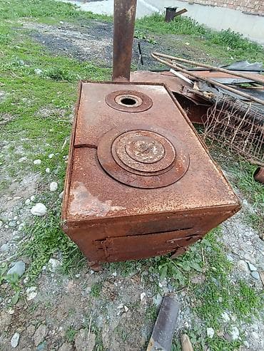 лего кирпичный станок: Металлическая дровяная печь-буржуйка с варочной поверхностью — 3