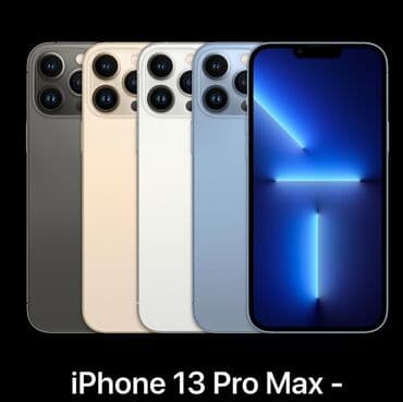 ayfon 13 pro max: IPhone 13 Pro Max, Б/у, 256 ГБ, Графит, Защитное стекло, Чехол, В рассрочку, 92 % — 1