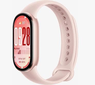 часы ми бенд 10: Фитнес-браслет Xiaomi Mi Smart Band 10 EU, розовый Xiaomi — 1