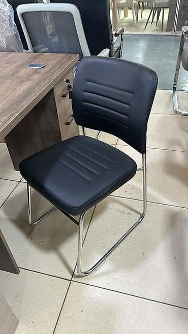 стул качелю: Стул для кухни, Железо, цвет - Черный — 1