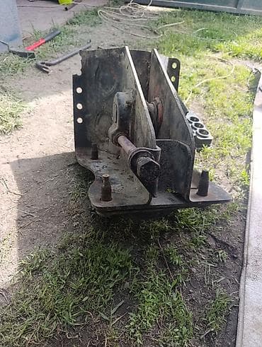 рессор прицеп: Лебёдка с кронштейном на 22.5 на запаску — 1