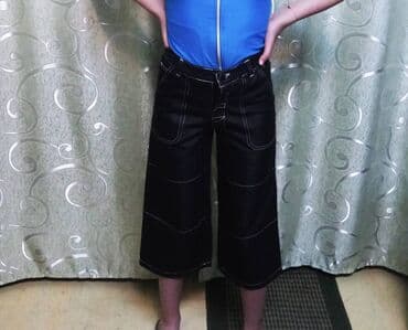 джинсы голубые: Джинсы и брюки, цвет - Черный, Новый — 6