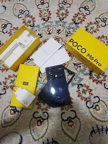 Смартфон POCO M6 Pro Основные характеристики: - Экран: безрамочный