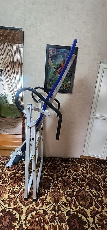 Машыктыргычтар: Инверсионный стол для растяжки позвоночника, разгрузки спины и снятия — 5