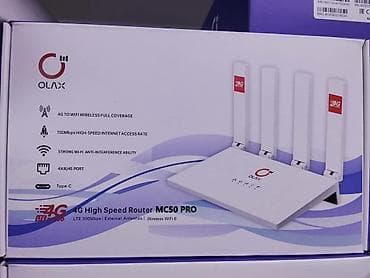 OLAX MC50 PRO — высокоскоростной 4G LTE Wi‑Fi роутер с внешними