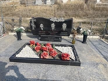 тепкич: Эстеликтерди жасоо, Тосмолорду жасоо, Кресттерди жасоо | Гранит, Металл, Мрамор | Орнотуу, Жасалгалоо — 8