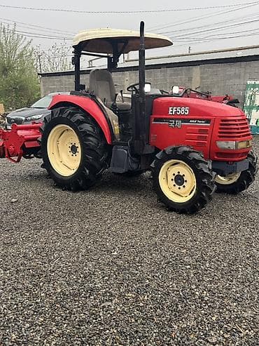 Трактор EF585 с навесной фрезой - Колёсный трактор с передним ведущим at lalafo.kg Трактор EF585 с навесной фрезой - Колёсный трактор с передним ведущим