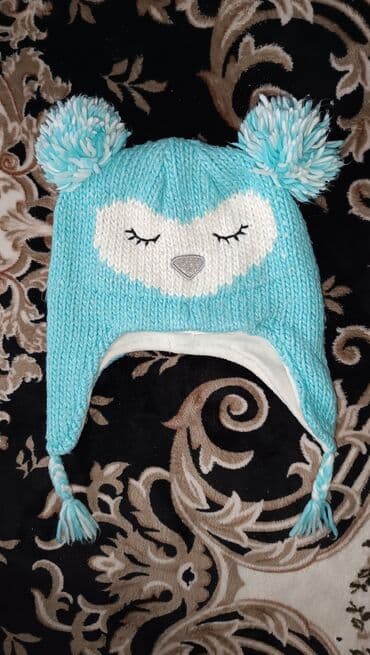 Продаю шапку детскую бренда The children's place. Возраст 4-7 лет, по