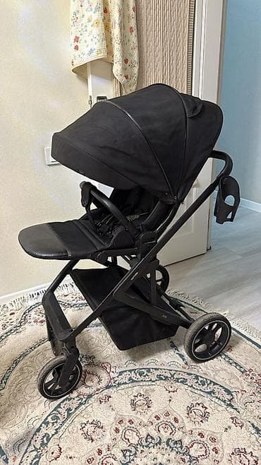 pierre cardin коляска: Коляска, Другой бренд, цвет - Черный, Б/у, Самовывоз — 2