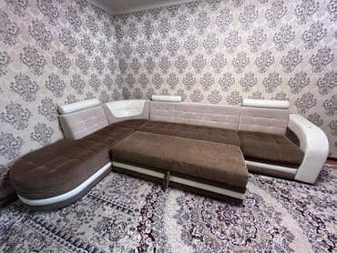 Угловой диван, С ящиками