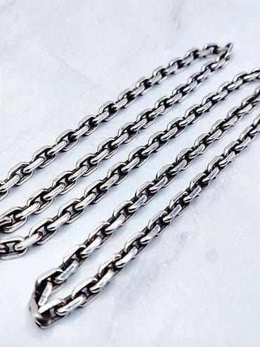 Жеке буюмдар: Серебряная цепь Рамзес 85 гр Серебро 960 проба Делаю на Заказ — 6