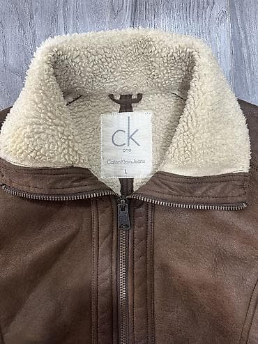 Толстовки: Дубленка мужская Calvin Klein Jeans с шерп‑подкладкой - Размер: L — 1