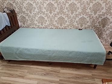 bunk bed: Односпальная кровать, С матрасом, длина - 200 см — 1
